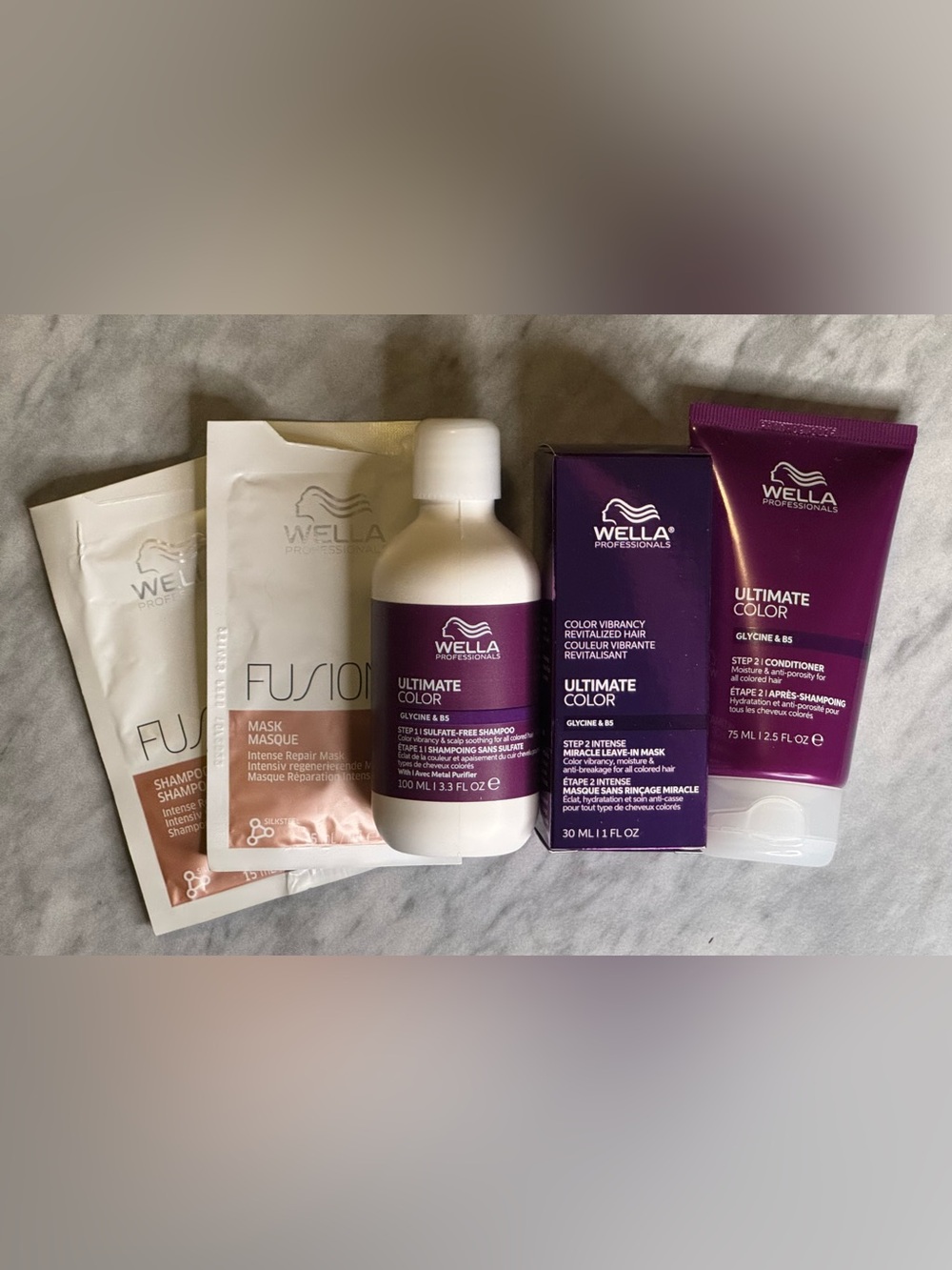 Wella Hair Care Bundle Ultimate Color Conditioner & Shampoo + Moisture Mask NEW